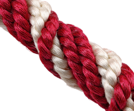 Rope twisting technique workshop diy project up-close crafting