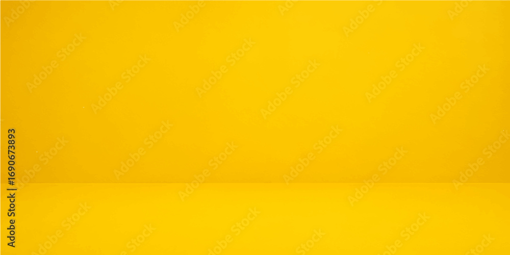 Poster blank business card design with abstract yellow and orange lines on a textured paper background