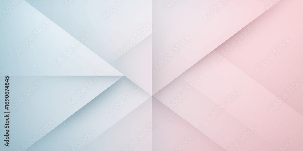 Aufkleber an abstract blue background with a geometric pattern of triangles creates a modern design and textur