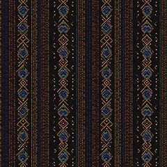 African beaded necklace motif as textile design patterns seamless fabric pattern, textile background