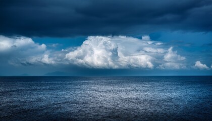 dull blue cloudy background