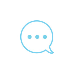 Chat icon. talk bubble speech icons. Message icon.