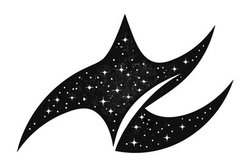 Elegant vector illustration of golden fireworks on a dark blue background. Perfect for festive designs, New Year celebrations, holiday decorations, party invitations, greeting cards, and event posters