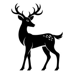 deer silhouette vector