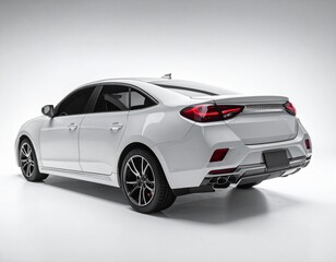 Fototapeta premium car on white background