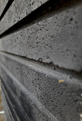 Close-Up Concrete Wall with Horizontal Lines