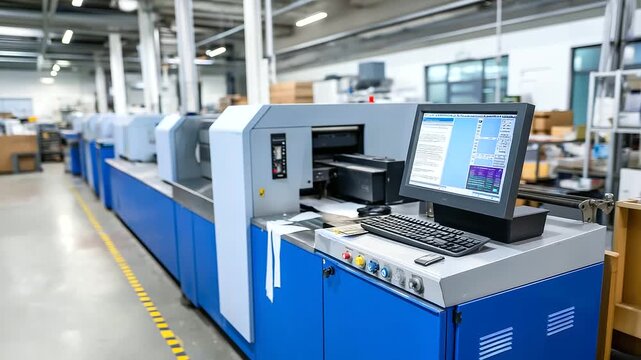 Professional Automated Bindery Operation for Book Production
