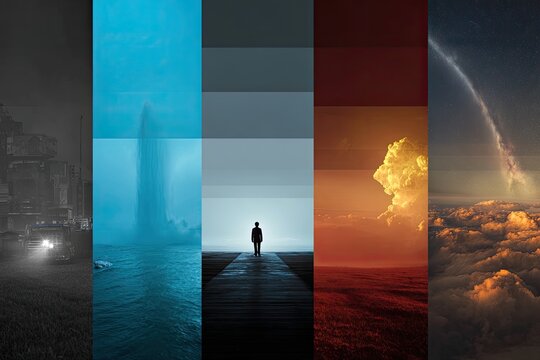 A collection of diverse landscapes