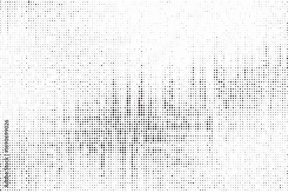 Aufkleber grunge halftone vector print background. abstract halftone dots pattern background texture. vector i