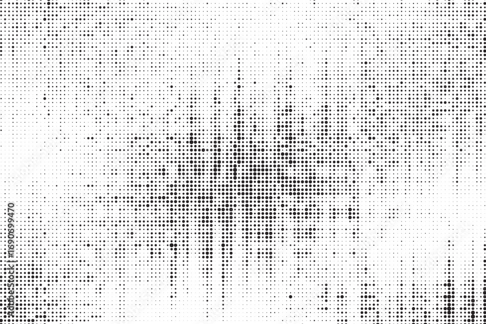 Aufkleber grunge halftone vector print background. abstract halftone dots pattern background texture. vector i