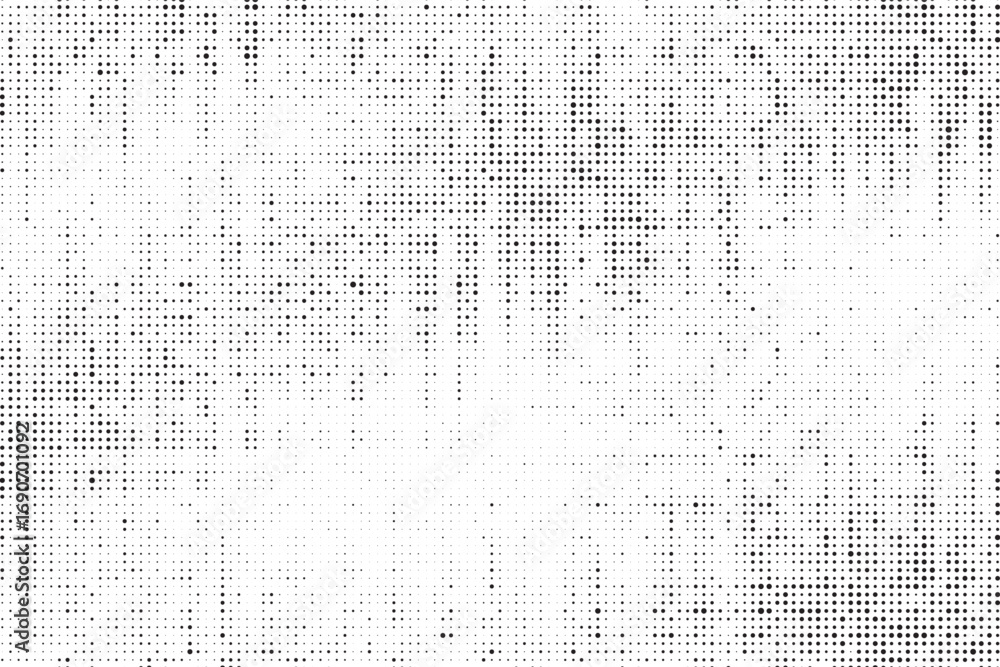 Aufkleber grunge halftone vector print background. abstract halftone dots pattern background texture. vector i