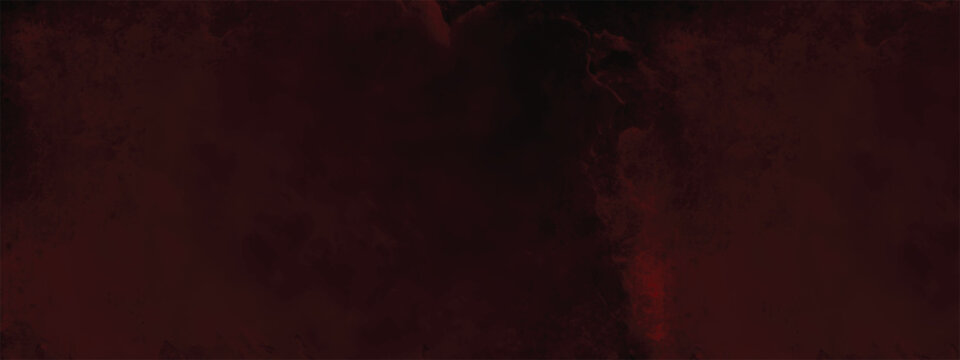 Smoky gothic style red abstract wall with chaotic atmosphere
