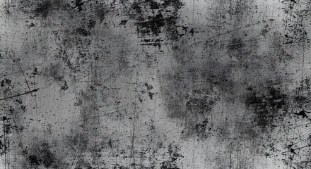 Obraz premium Abstract Grunge Texture: Weathered Metal Surface with Scratches and Marks