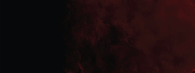 Red burning fiery textured wall background with mysterious depth