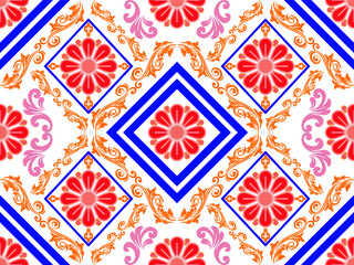 Geometric Ethnic pattern,
Native American tribal fabric, tile, carpet, vector,
illustration design, on background, Pattern fabric pixel, design for background, clothing, decorative, drapery, cloth