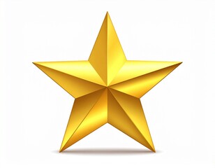 Fototapeta premium star on the white 