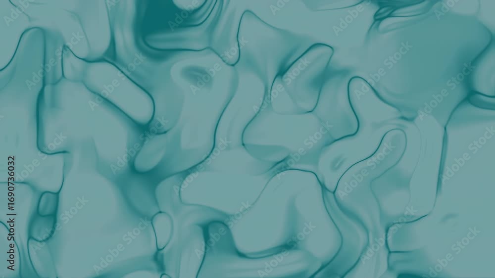 Poster aquamarine hues blend in a mesmerizing animated flow creating a seamless gradient background. this s