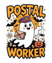 Fototapeta premium Postal worker