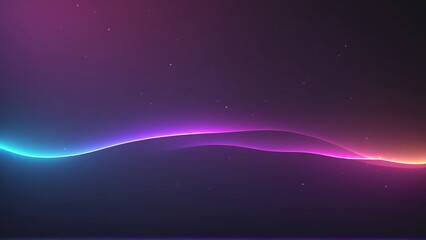 Obraz premium Abstract gradient glow vibrant cheerful saturated environment