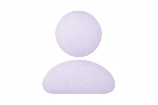 Simple and generic user icon, perfect for representing an anonymous person or placeholder in digital interfaces