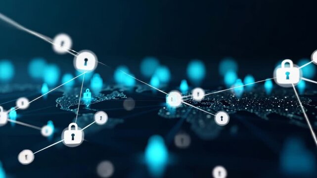 AI-Driven Cross-Border Finance: Visuals of Intelligent Financial Networks & Machine Learning for Secure International Transactions | Innovative Global Monetary Systems | Empty Space Left