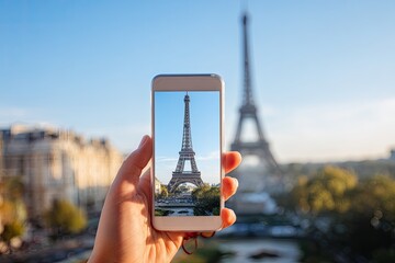 Smartphone photo of the Eiffel Tower (1)