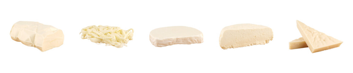 Artisan Goat Cheese Collection Featuring Traditional Turkish Varieties in Gourmet Styling
