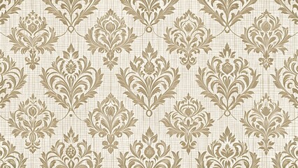 Luxury Seamless Damask Pattern – Elegant Ornate Floral Design