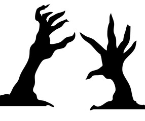 Obraz premium silhouette of hands