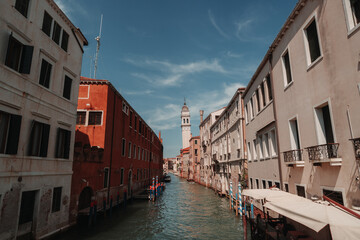 canal in venice italy