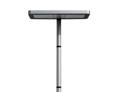 Minimalist Urban LED Street Light for City Infrastructure PNG Cutout