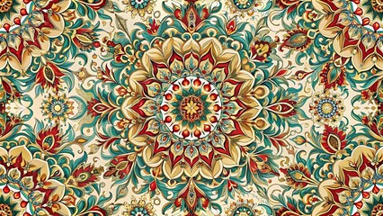Luxury Abstract Ornate Pattern &ndash; Elegant Seamless Decorative Design