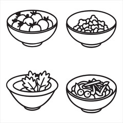 A Vibrant and Fresh Garden Salad, a Healthy and Simple Meal with a Crisp Mix of Greens, Ripe Tomatoes, and Crunchy Cucumbers