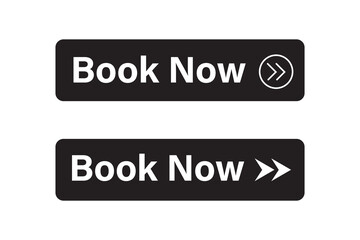 button for web, book now button interactive element for site and app