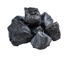 Obraz premium Coal mining process unveiled underground site industrial