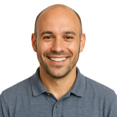 Fototapeta premium Portrait of smiling man happiness