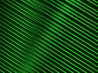 Futuristic green lines abstract background. Geometric green lines form abstract vector background. Green modern background.