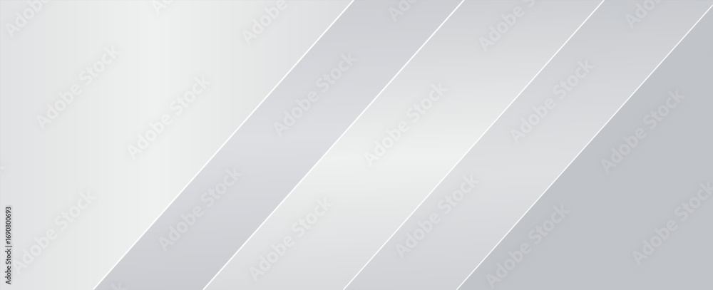Aufkleber abstract white and gray background. smooth abstract background, blurred pattern. light pale vector b