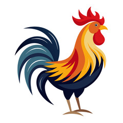 Rooster Morning Crow Vector