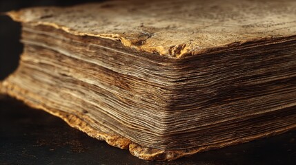 Ancient Book: Texture, History, and the Weight of Time