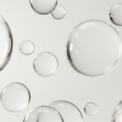 Transparent Spheres on a Neutral Surface