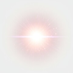Fototapeta premium Soft Pink And White Light Burst Background Radiating Energy Gentle Glow Subtle Sparkle Bright Center Glimmering Beams Celestial Starburst Dreamy
