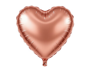 Rose Gold Heart Balloon for Celebrations and Special Occasions