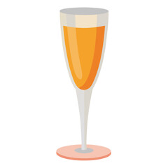 glass of champagne