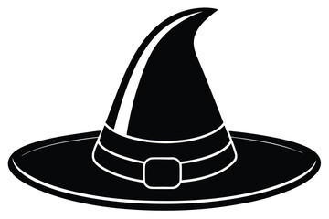 witch hat vector icon