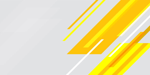 Modern yellow and white geometric diagonal background. Vector geometric illustration. eps 10