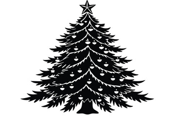 Fototapeta premium chrishmas tree