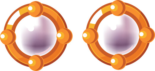 vector illustration of jewelry