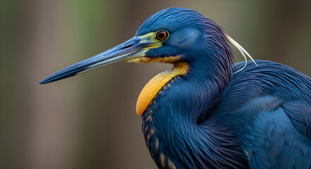 Majestic Tricolored Heron