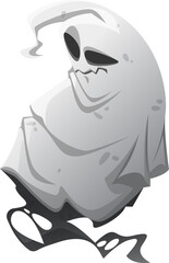 vector illustration of ghost